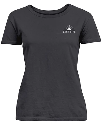 Salt Life Women's The Peak Cotton Short-Sleeve T-Shirt