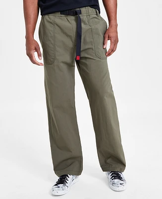 Hugo by Boss Men's Regular Fit Belted Pants