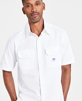 Hugo by Boss Men's Loose-Fit Button-Down Twill Shirt