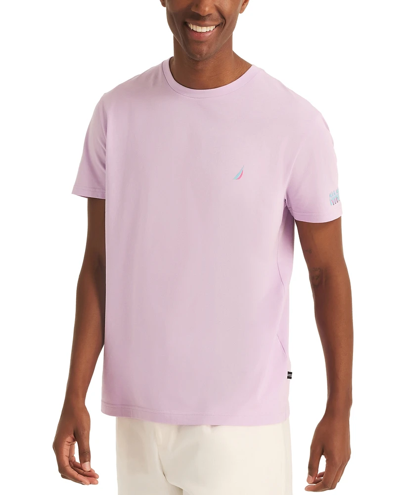 Men's Miami Vice x Nautica Short Sleeve Crewneck Logo Tee