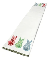 National Tree Company 72" Easter Bunny Table Runner