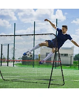 Soozier Foldable Rebounder Net Multi-Sports Kids Soccer Training Equipment