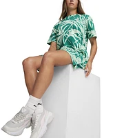 Puma Women's Essential Palm Resort Short-Sleeve T-Shirt Dress