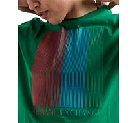 A|X Armani Exchange Men's Regular-Fit Logo Graphic T-Shirt