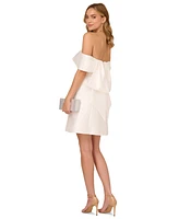 Adrianna Papell Women's Mikado Bow-Back Cocktail Dress