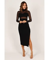 Farrow Long Sleeve Midi Women's Dress