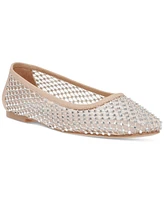 Steve Madden Women's Auden Embellished Mesh Ballet Flats