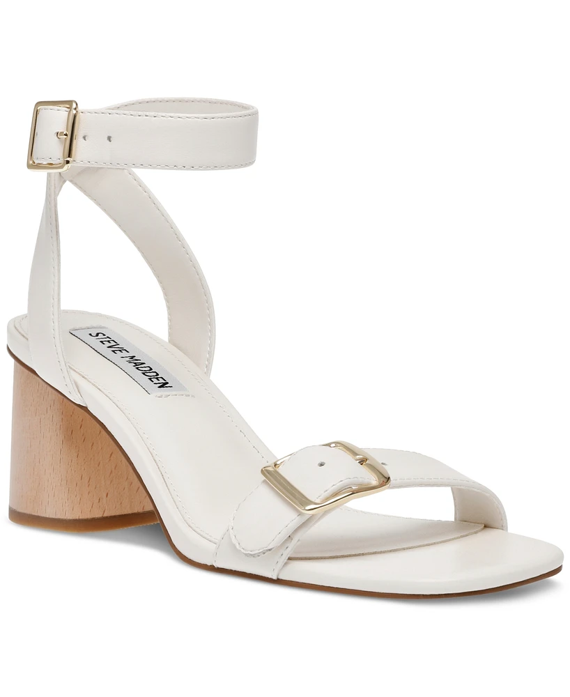 Steve Madden Women's Mindi Block-Heel City Sandals