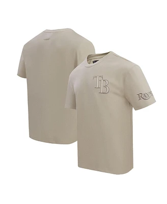 Men's Pro Standard Tan Tampa Bay Rays Neutral Drop Shoulder T-shirt