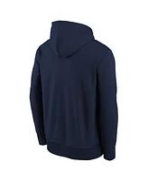 Big Boys Nike Navy Atlanta Braves Authentic Collection Performance Pullover Hoodie