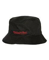 Men's Mitchell & Ness Black Chicago Bulls 20th Anniversary Bucket Hat