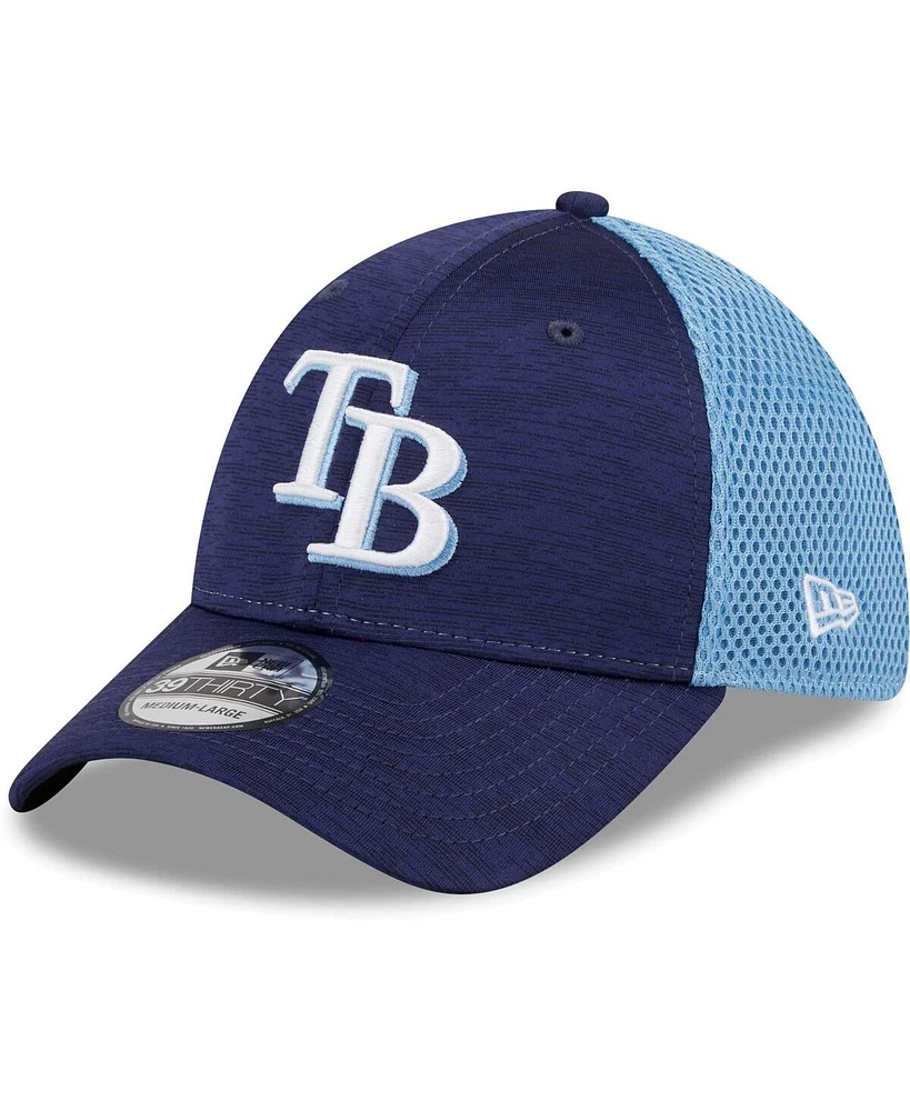 Men's New Era Navy Tampa Bay Rays Neo 39THIRTY Flex Hat