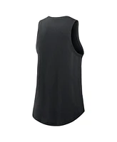 Women's Nike Black Arizona Diamondbacks Legacy Icon High Neck Fashion Tank Top