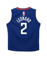 Little Boys Nike Kawhi Leonard Royal La Clippers Dri-fit Swingman Player Jersey - Icon Edition