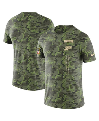 Men's Nike Camo Purdue Boilermakers Military-Inspired T-shirt