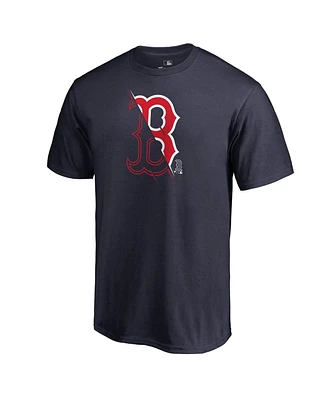 Men's Fanatics Navy Boston Red Sox X-Ray T-shirt