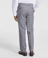 Tayion Collection Men's Classic-Fit Plaid Suit Pants