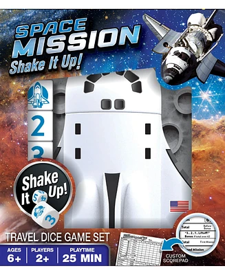 Masterpieces Space Mission Shake It Up Dice Game for Families and Kids