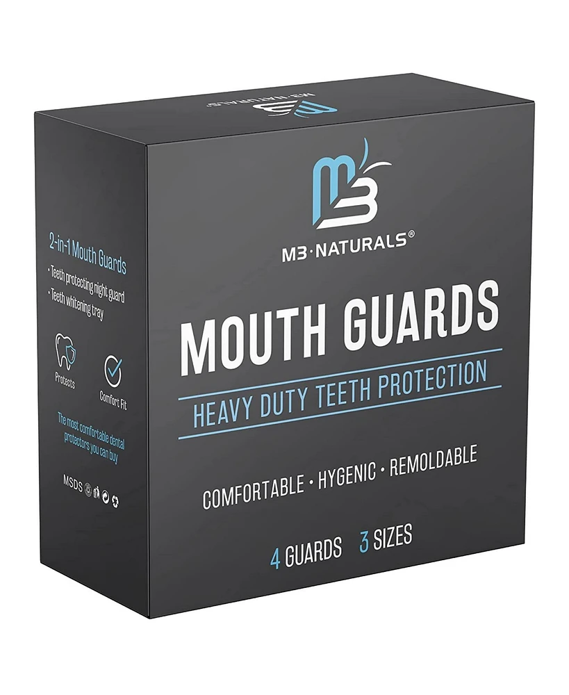 M3 Naturals Mouth Guards 4ct