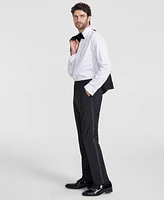 Hugo by Boss Men's Modern-Fit Wool Blend Super Flex Stretch Tuxedo Pant