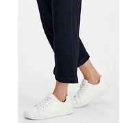 Style & Co Petite High-Rise Cropped Wide-Leg Jeans, Created for Macy's