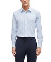 Boss by Hugo Men's Performance-Stretch Slim-Fit Shirt