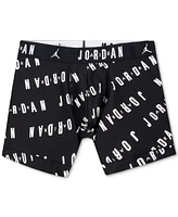 Jordan Men's 2-Pack Cotton Flight Essentials Logo Print Boxer Briefs