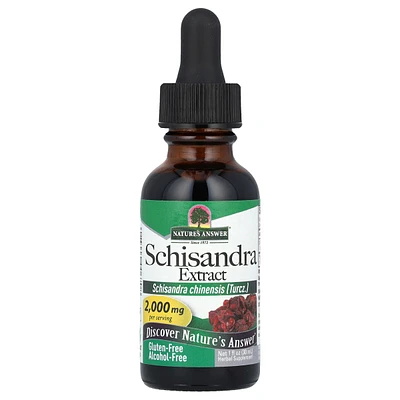 Nature's Answer Schisandra Extract Alcohol-Free 2 000 mg - 1 fl oz (30 ml) - Assorted Pre