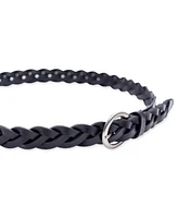 Levi's Women's Braided Leather Skinny Belt