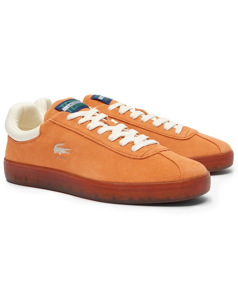 Lacoste Men's Baseshot Lace-Up Court Sneakers