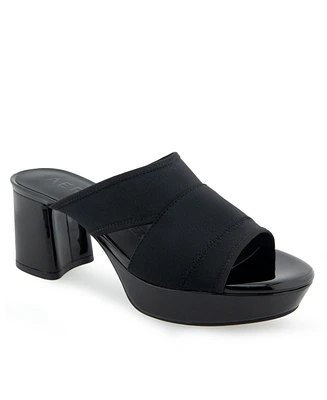 Aerosoles Women's Carma Platform Slide Sandals