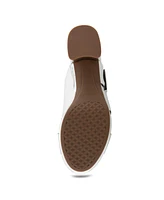 Aerosoles Women's Collin Buckle Slip-On Platforms