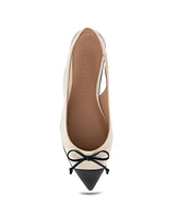 Aerosoles Women's Donna Pointed Toe Slingback Flats