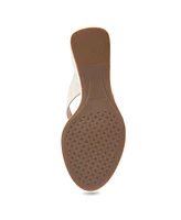 Aerosoles Women's Norine Slip-On Wedge Sandals