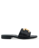 Aerosoles Women's Big Charm Buckle Sandals