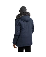 Pajar Men's Soren Mid Length Parka with Detachable Faux Fur Trim