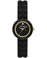 kate spade new york Women's Mini Park Row Silicone Watch 28mm