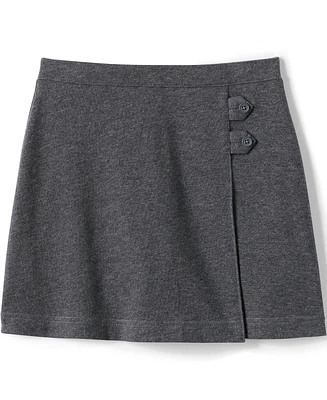 Lands' End Big Girls Plus Knit Skort Above the Knee