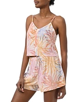 Splendid Women's 3-Pc. Robe, Tank Top & Shorts Sleep Set