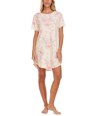 Flora by Nikrooz Women's Kathleen Short Sleeve Sleepshirt