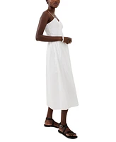 French Connection Womens Florida Sweetheart-Neck Strappy Dress