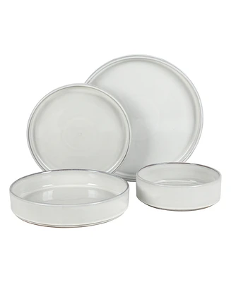 Bloomhouse Moonstone 16 Pc Dinnerware Set, Service for 4