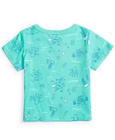 First Impressions Baby Boys Sea-Print T-Shirt, Created for Macy's