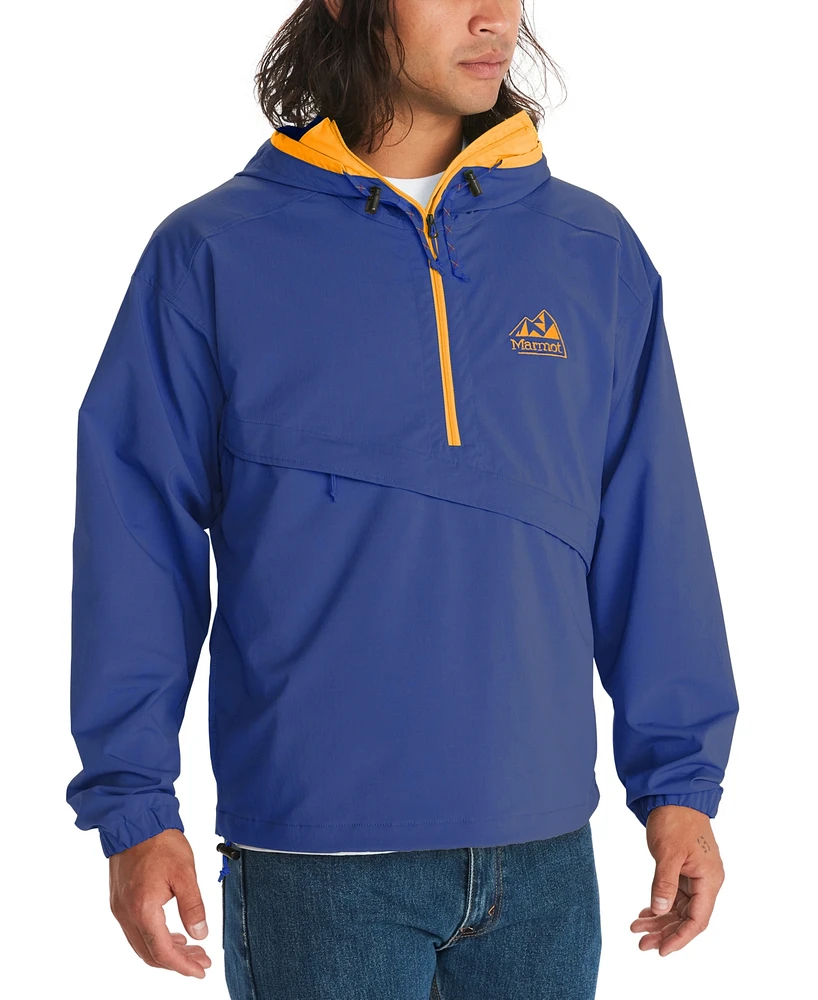 Marmot Men's '96 Active Long Sleeve Half-Zip Anorak Hoodie