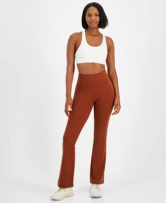 Id Ideology Women's High Rise Flare Leggings