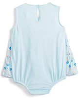 First Impressions Baby Girls Bright Stamp Floral Cotton Sunsuit, Created for Macy's