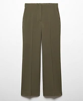 Mango Women's Straight Long Pants