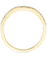 Diamond Halo Twist Bridal Set (1/2 ct. t.w.) in 14k Gold