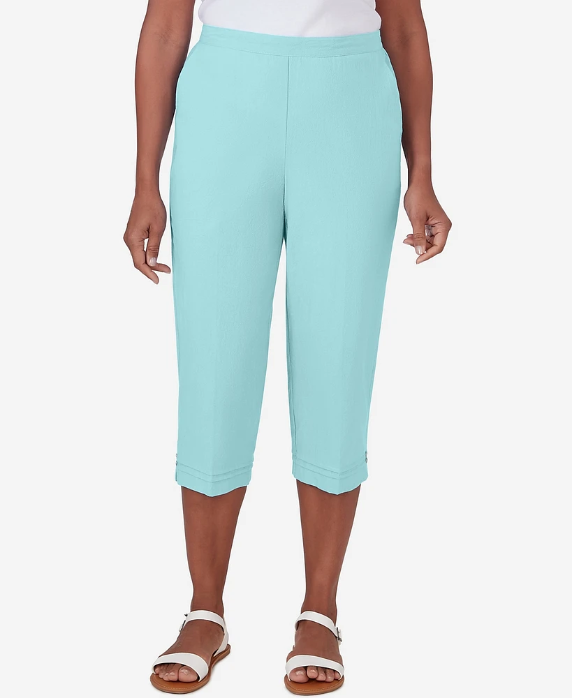 alfred dunner petite capri pants