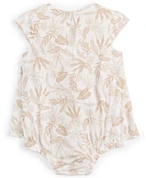 First Impressions Baby Girls Summer Chic Botanical-Print Sunsuit, Created for Macy's
